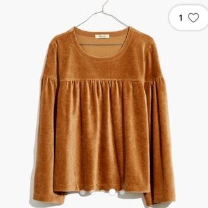 Madewell / Texture & Thread Corduroy Swing Top size S